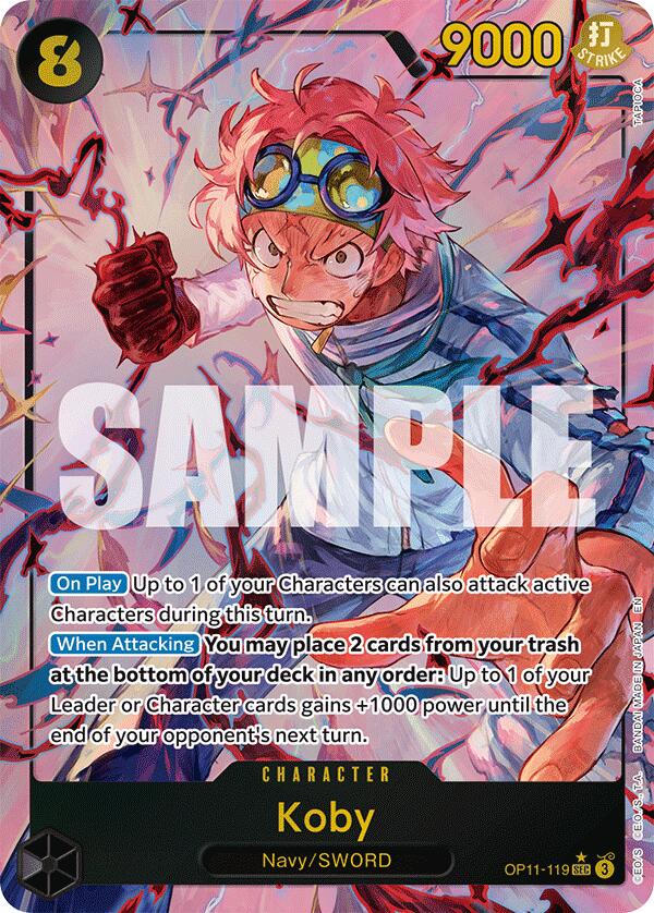 Koby (119) (Alternate Art) [A Fist of Divine Speed] | Total Play