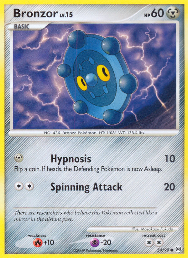 Bronzor (54/99) [Platinum: Arceus] | Total Play