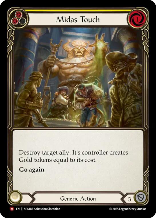 Midas Touch [SEA188] (High Seas)  Rainbow Foil | Total Play