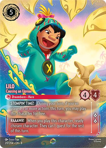 Lilo - Causing an Uproar (Enchanted) (217/204) [Reign of Jafar] | Total Play