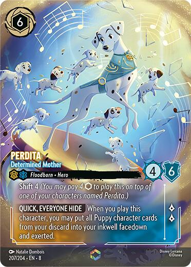 Perdita - Determined Mother (Enchanted) (207/204) [Reign of Jafar] | Total Play