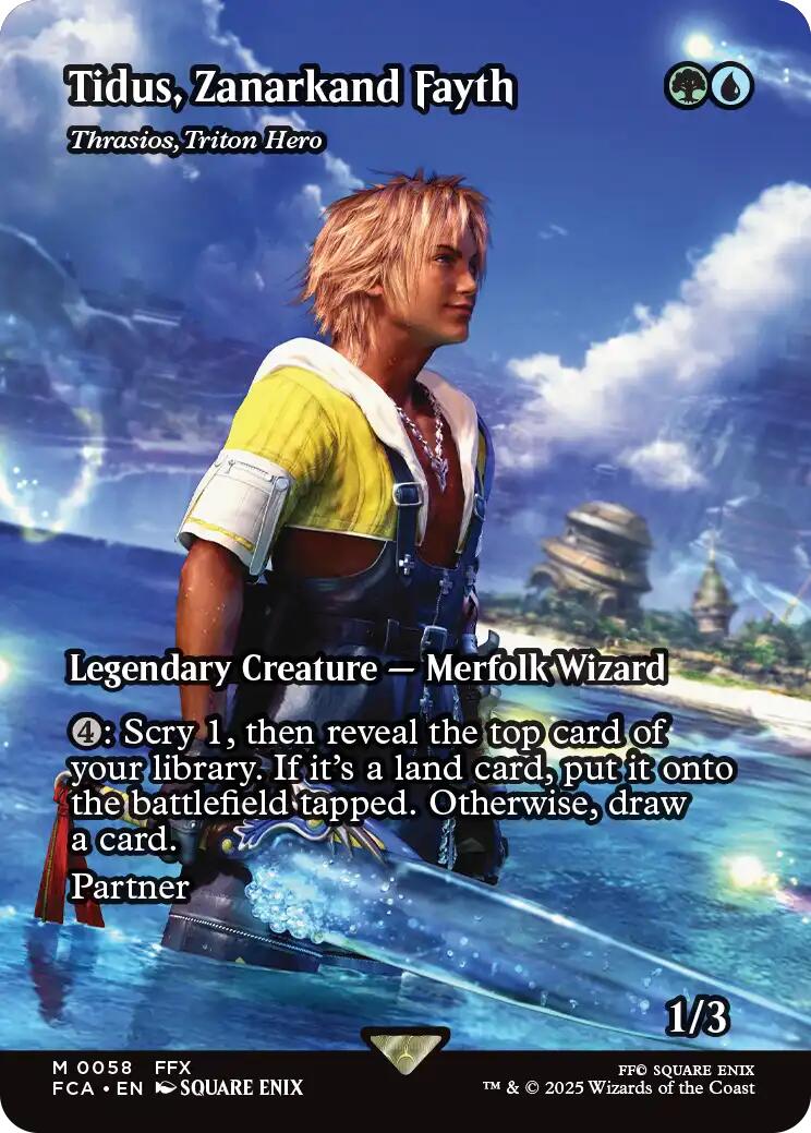 Tidus, Zanarkand Fayth - Thrasios, Triton Hero (Showcase) [FINAL FANTASY : Through the Ages] | Total Play