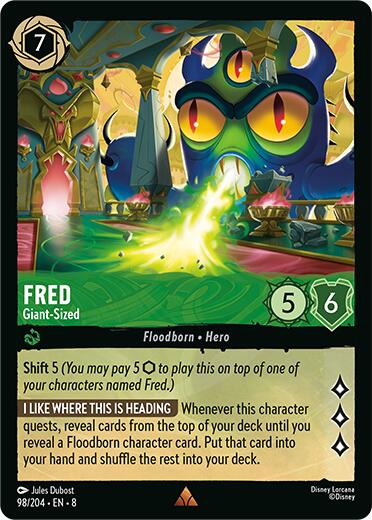 Fred - Giant-Sized (98/204) [Reign of Jafar] | Total Play