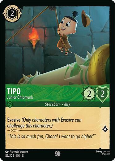 Tipo - Junior Chipmunk (89/204) [Reign of Jafar] | Total Play