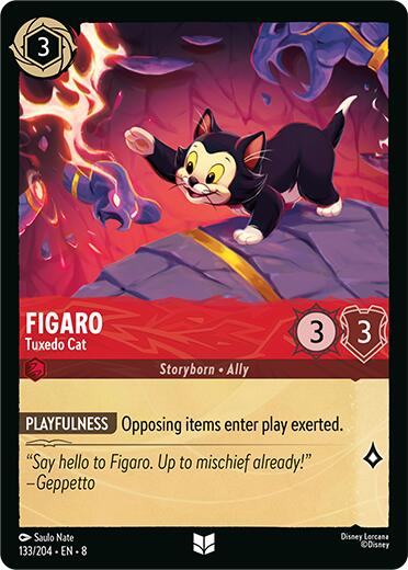 Figaro - Tuxedo Cat (133/204) [Reign of Jafar] | Total Play
