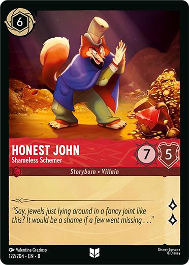Honest John - Shameless Schemer (122/204) [Reign of Jafar] | Total Play