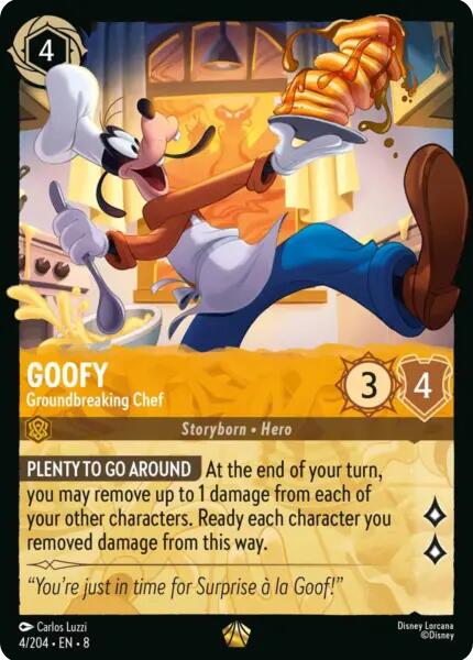 Goofy - Groundbreaking Chef (4/204) [Reign of Jafar] | Total Play