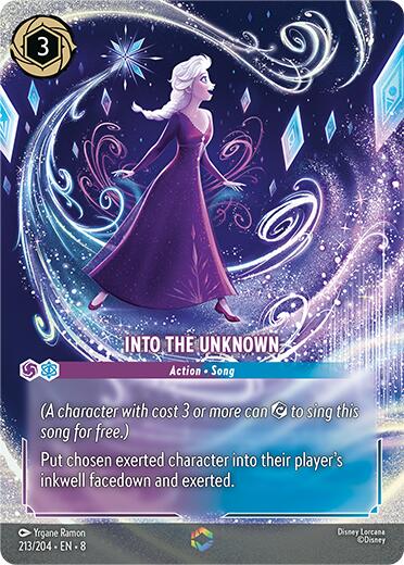 Into the Unknown - Enchanted (213/204) [Reign of Jafar] | Total Play