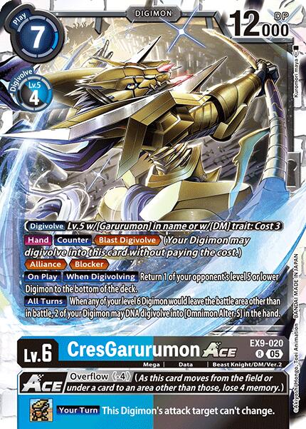 CresGarurumon ACE [EX9-020] [Versus Monsters] | Total Play