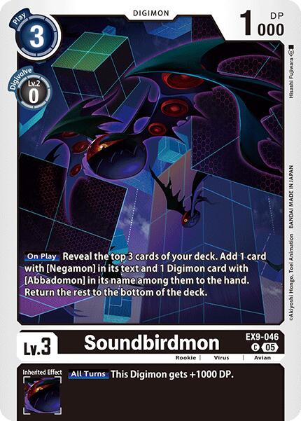 Soundbirdmon [EX9-046] [Versus Monsters] | Total Play