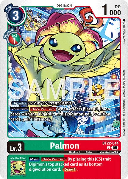 Palmon [BT22-044] [Cyber Eden] | Total Play