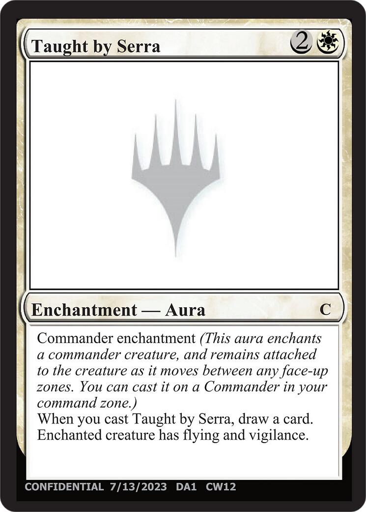 Taught by Serra [Unknown Event] | Total Play