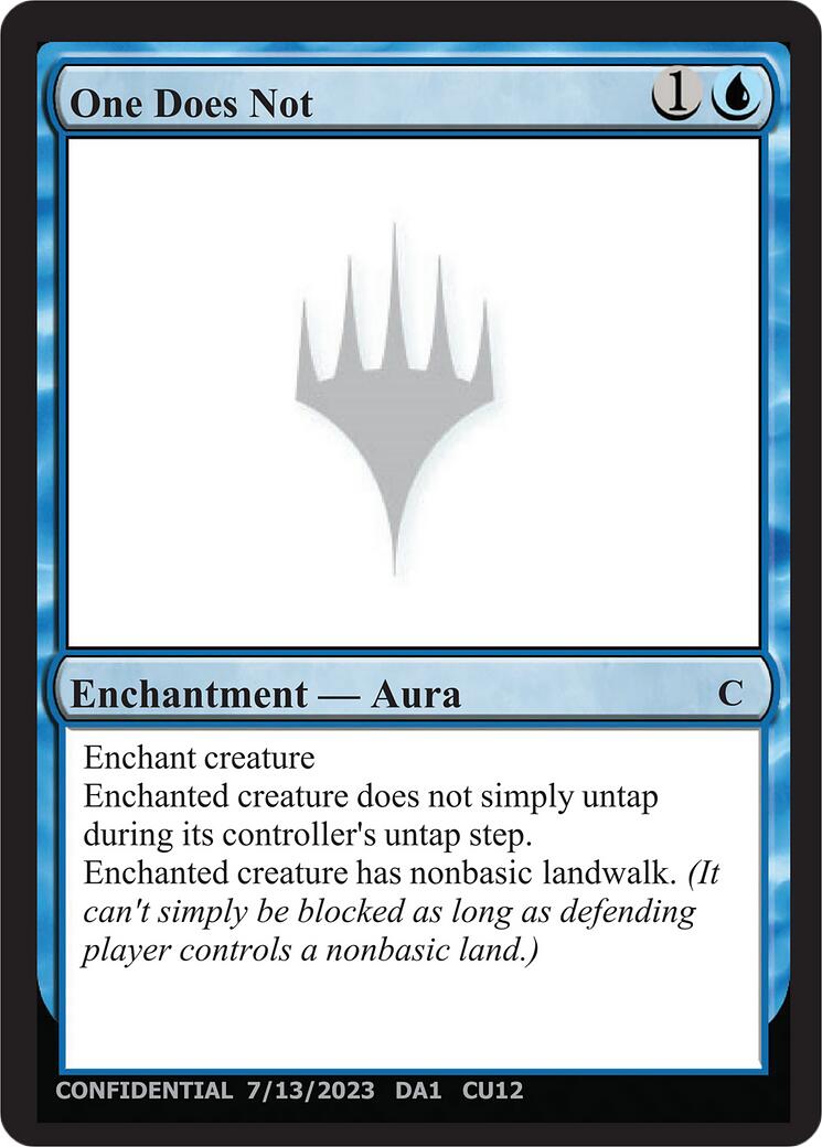 One Does Not [Unknown Event] | Total Play