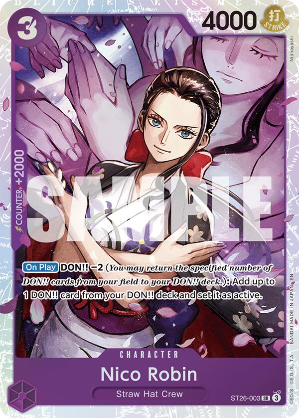 Nico Robin [Starter Deck: Purple/Black Monkey.D.Luffy] | Total Play