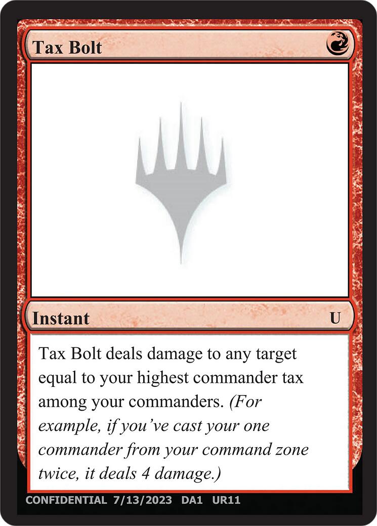 Tax Bolt [Mystery Booster] | Total Play