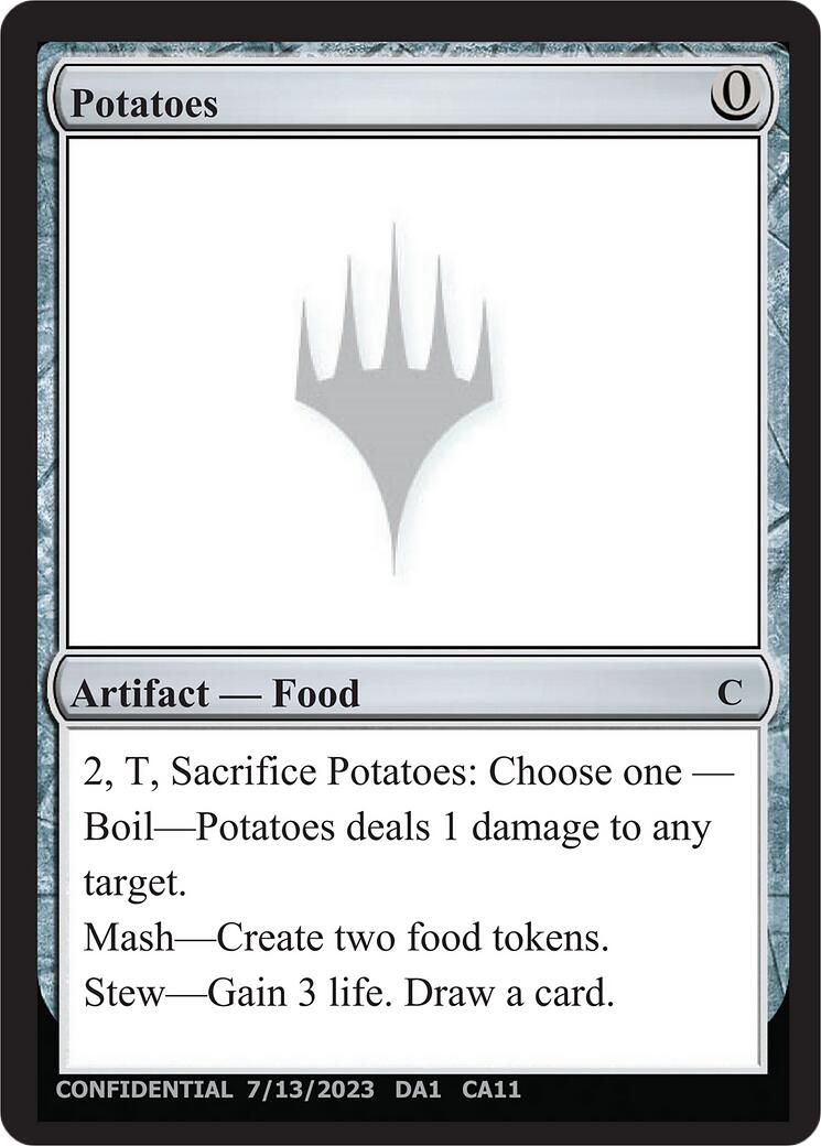 Potatoes [Mystery Booster] | Total Play