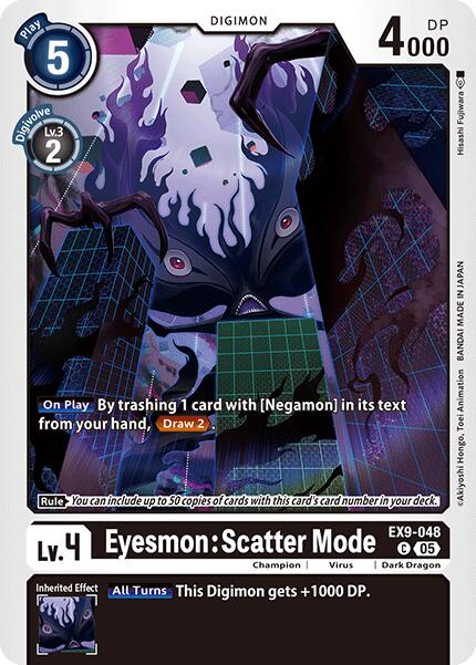 Eyesmon: Scatter Mode [EX9-048] [Versus Monsters] | Total Play