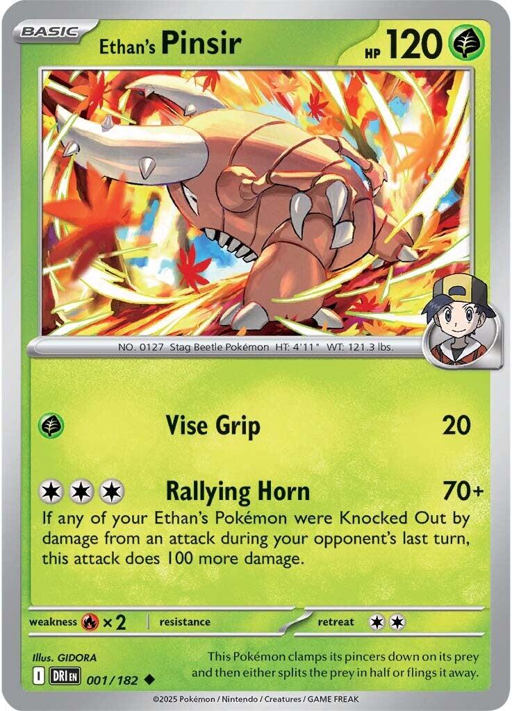Ethan's Pinsir (001/182) [Scarlet & Violet: Destined Rivals] | Total Play