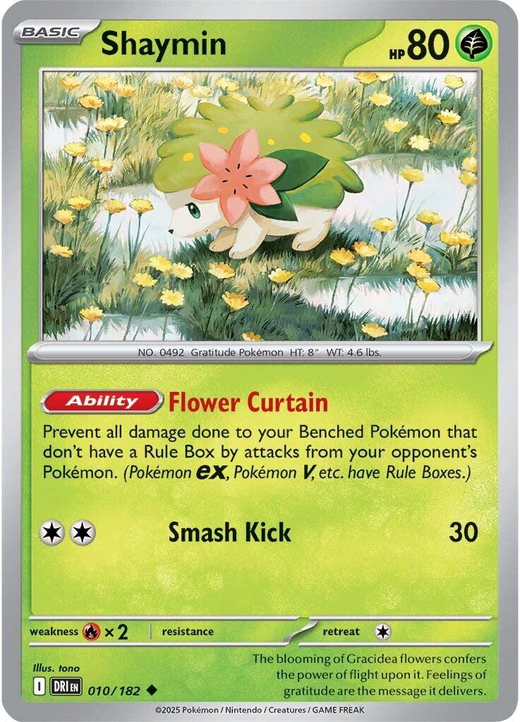 Shaymin (010/182) [Scarlet & Violet: Destined Rivals] | Total Play