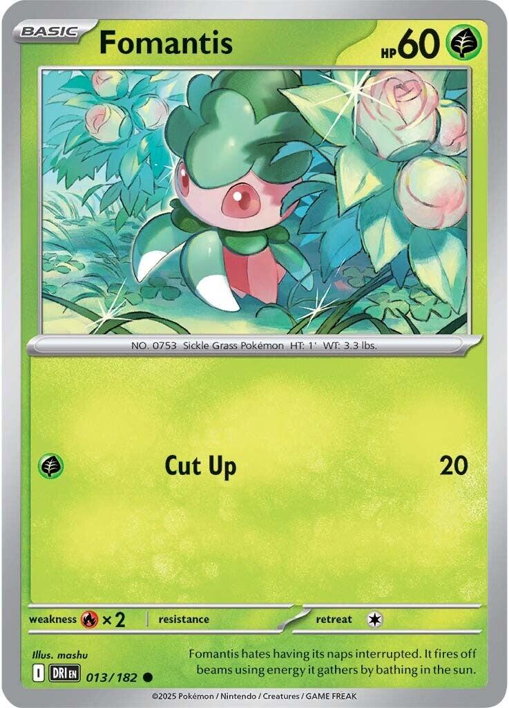 Fomantis (013/182) [Scarlet & Violet: Destined Rivals] | Total Play