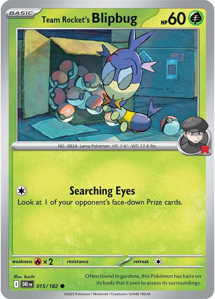 Team Rocket's Blipbug (015/182) [Scarlet & Violet: Destined Rivals] | Total Play