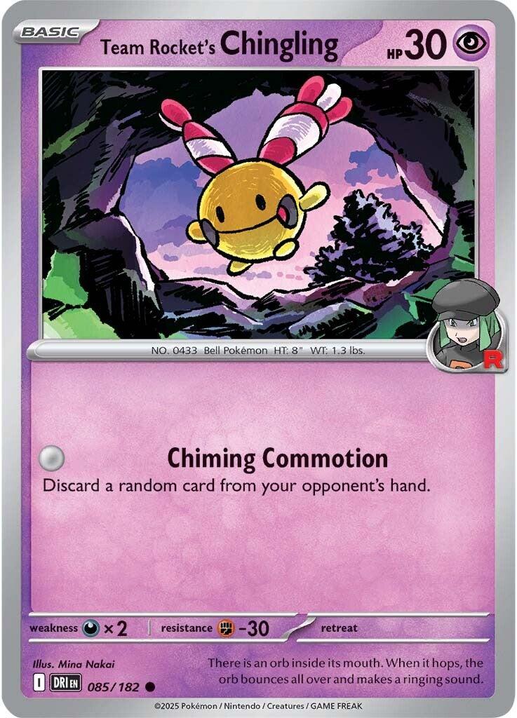 Team Rocket's Chingling (085/182) [Scarlet & Violet: Destined Rivals] | Total Play