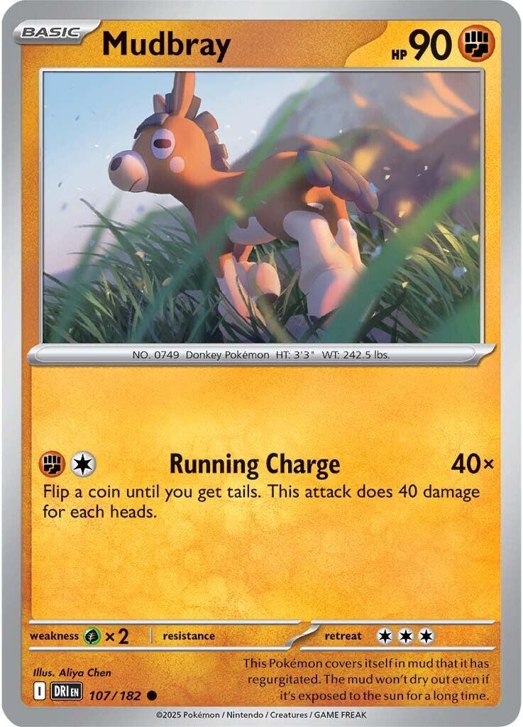 Mudbray (107/182) [Scarlet & Violet: Destined Rivals] | Total Play