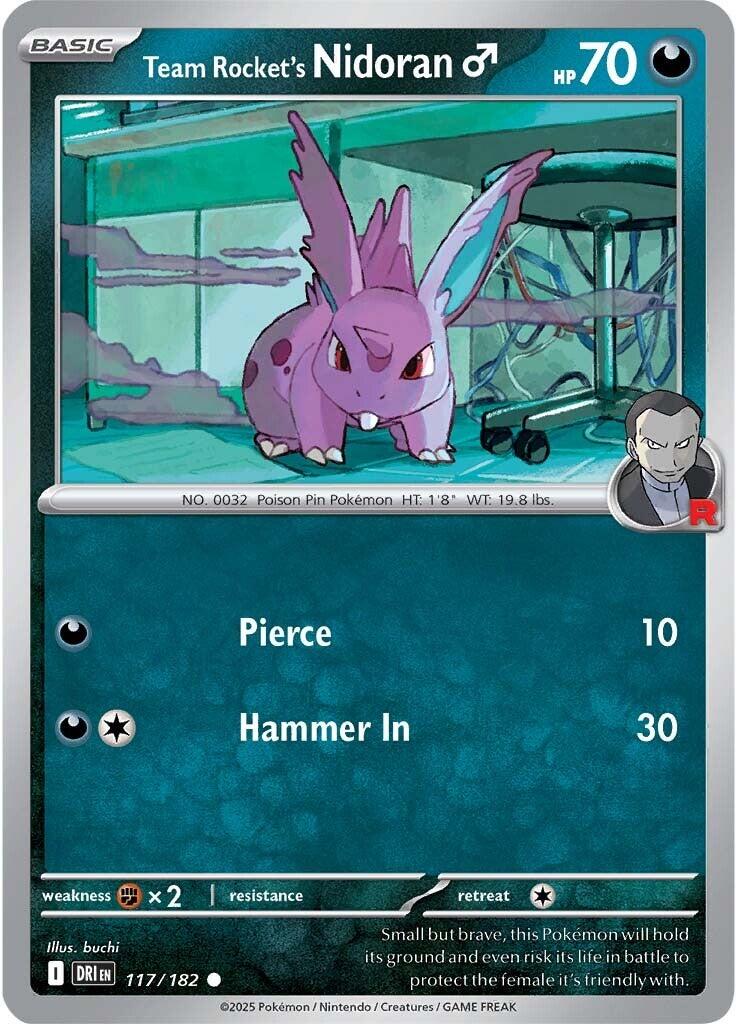 Team Rocket's Nidorand (117/182) [Scarlet & Violet: Destined Rivals] | Total Play