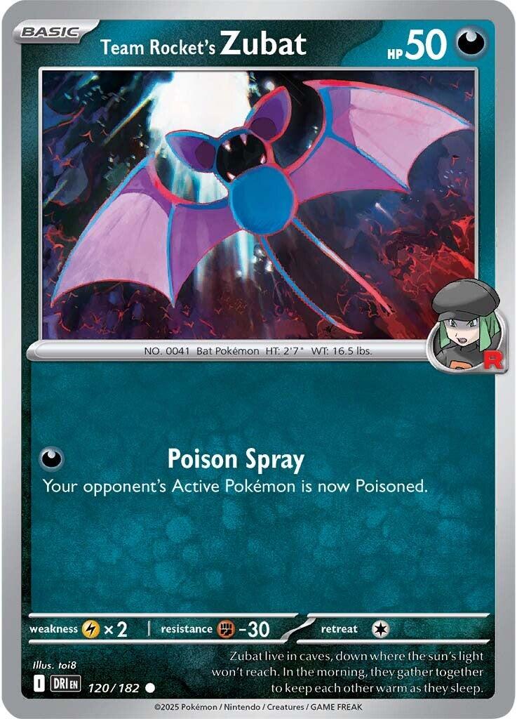 Team Rocket's Zubat (120/182) [Scarlet & Violet: Destined Rivals] | Total Play
