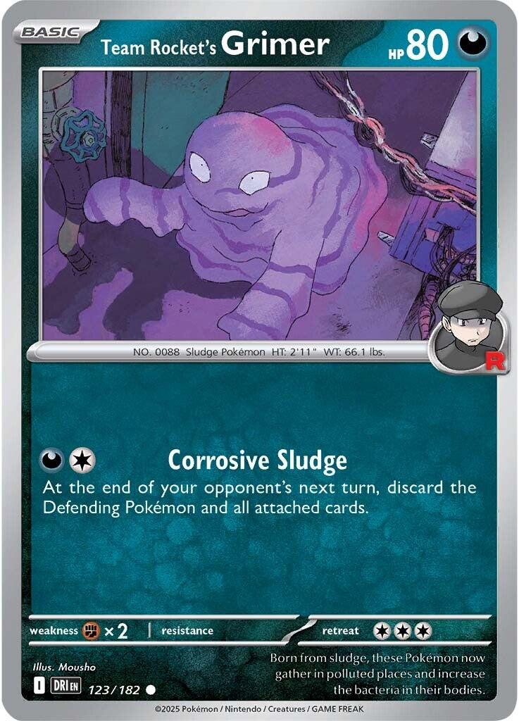 Team Rocket's Grimer (123/182) [Scarlet & Violet: Destined Rivals] | Total Play