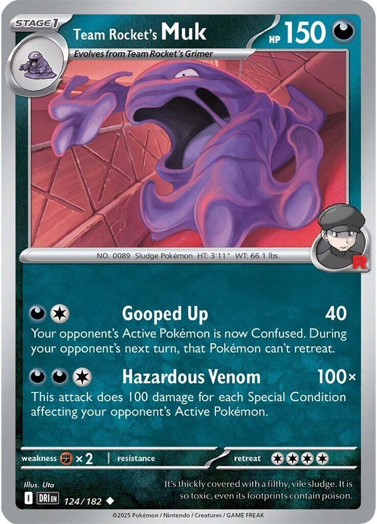 Team Rocket's Muk (124/182) [Scarlet & Violet: Destined Rivals] | Total Play