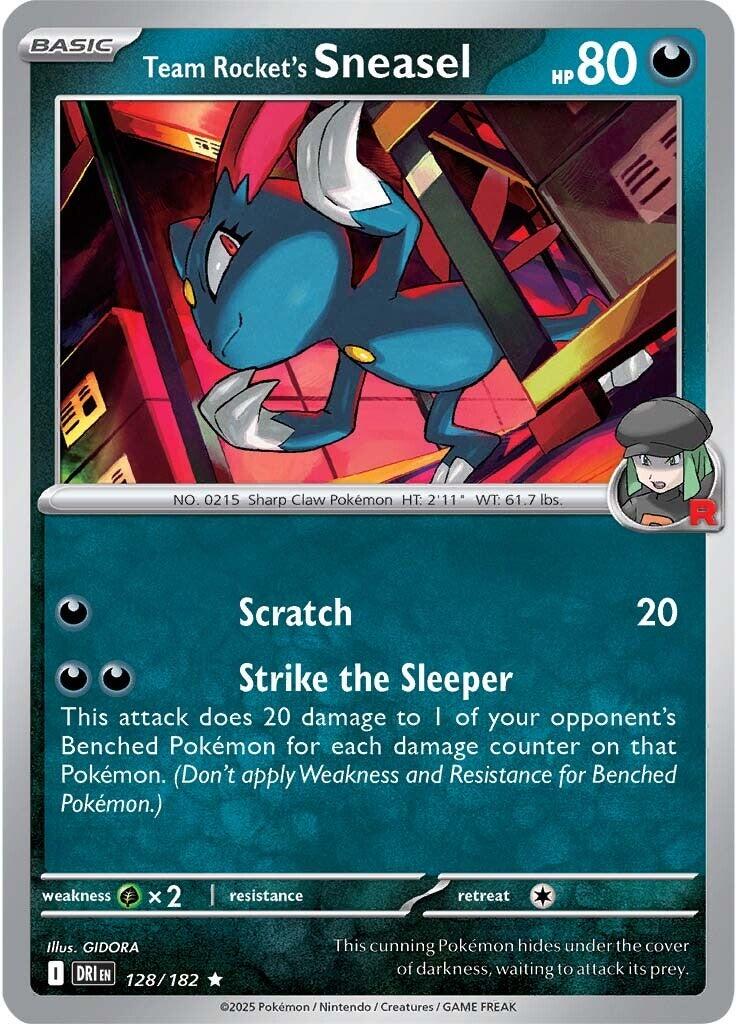 Team Rocket's Sneasel (128/182) [Scarlet & Violet: Destined Rivals] | Total Play