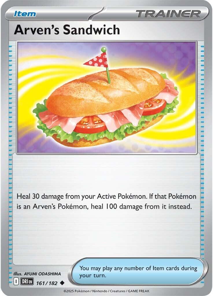 Arven's Sandwich (161/182) [Scarlet & Violet: Destined Rivals] | Total Play