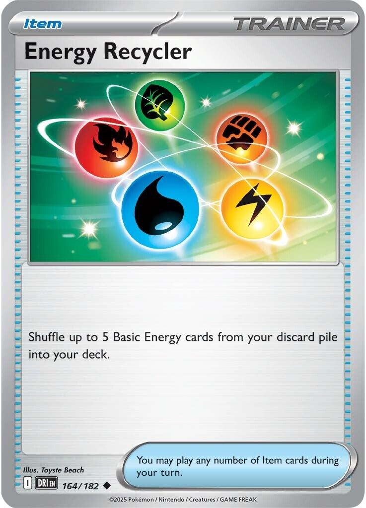 Energy Recycler (164/182) [Scarlet & Violet: Destined Rivals] | Total Play