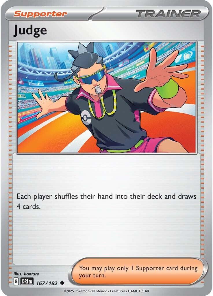 Judge (167/182) [Scarlet & Violet: Destined Rivals] | Total Play
