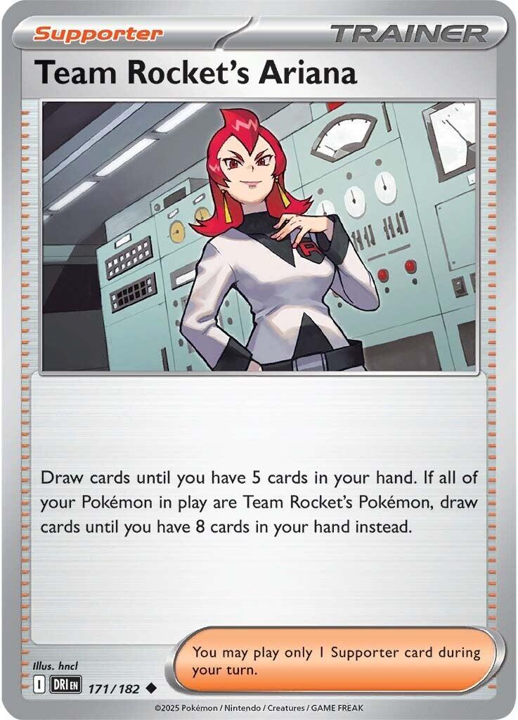 Team Rocket's Ariana (171/182) [Scarlet & Violet: Destined Rivals] | Total Play