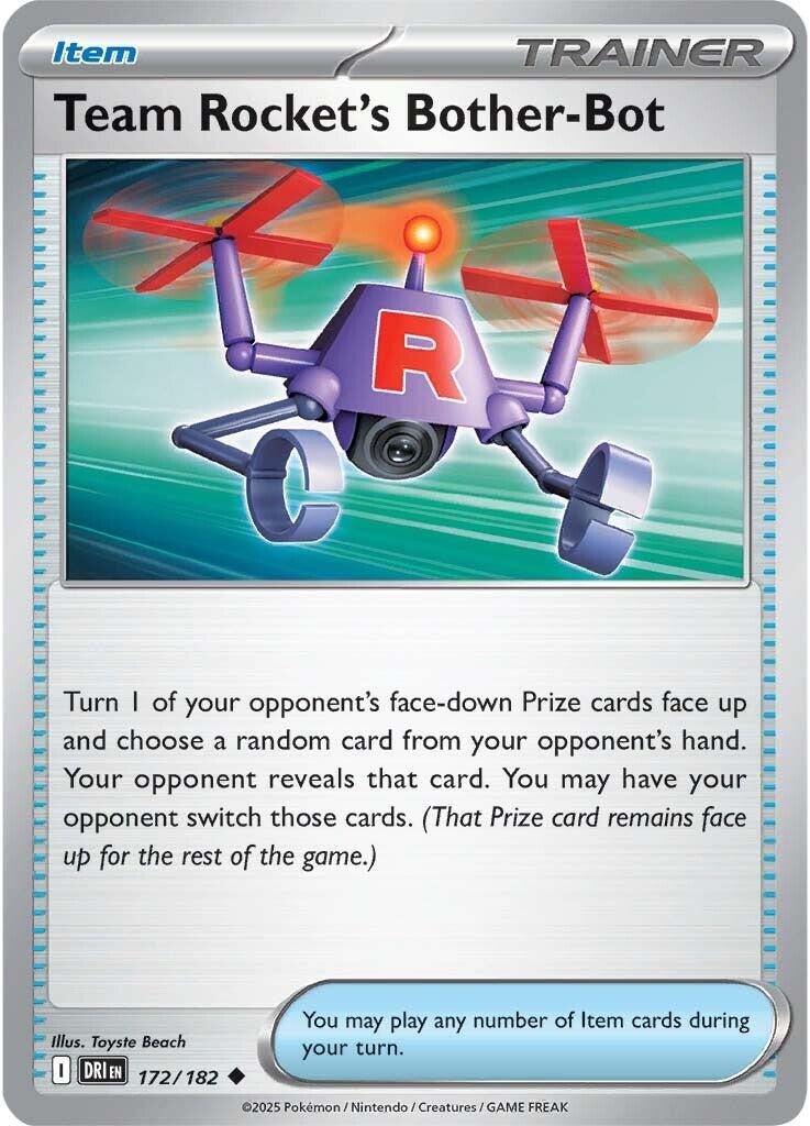 Team Rocket's Bother-Bot (172/182) [Scarlet & Violet: Destined Rivals] | Total Play