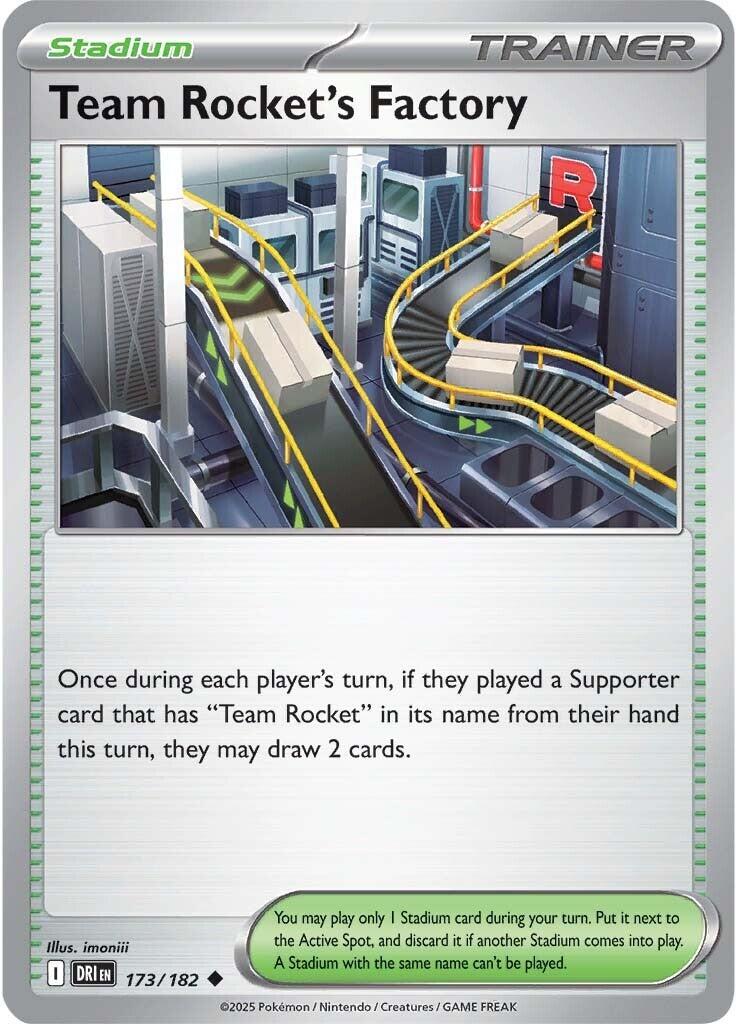 Team Rocket's Factory (173/182) [Scarlet & Violet: Destined Rivals] | Total Play