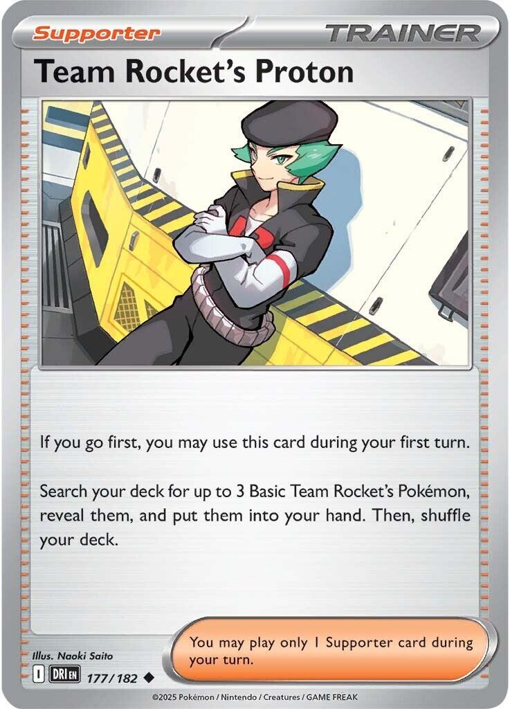 Team Rocket's Proton (177/182) [Scarlet & Violet: Destined Rivals] | Total Play
