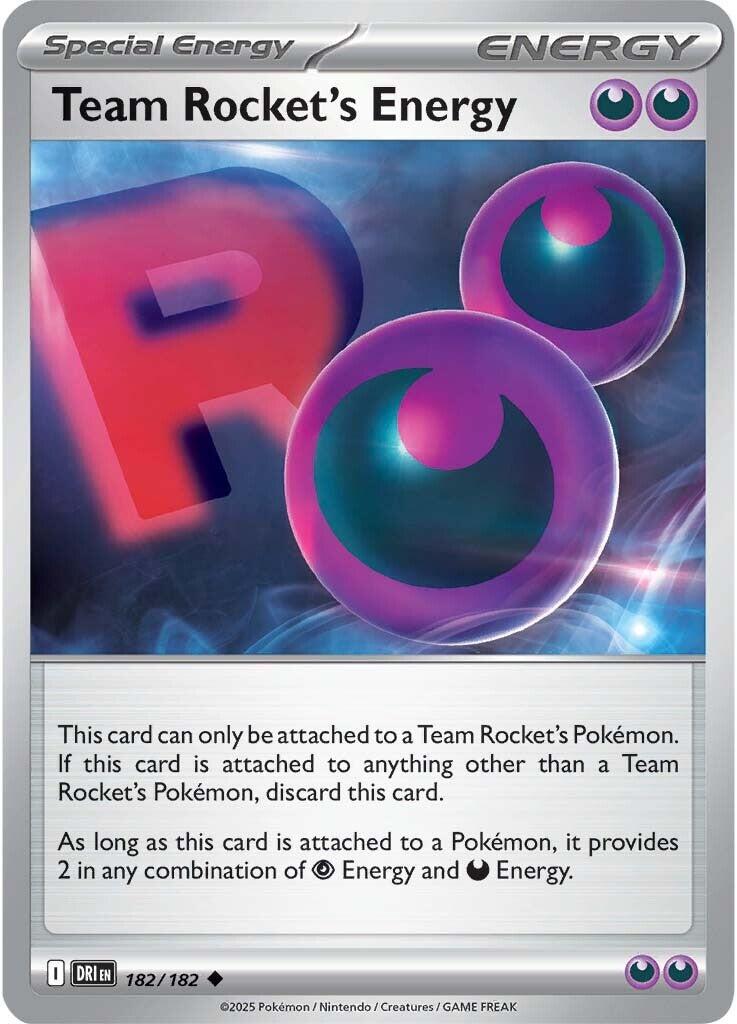 Team Rocket's Energy (182/182) [Scarlet & Violet: Destined Rivals] | Total Play