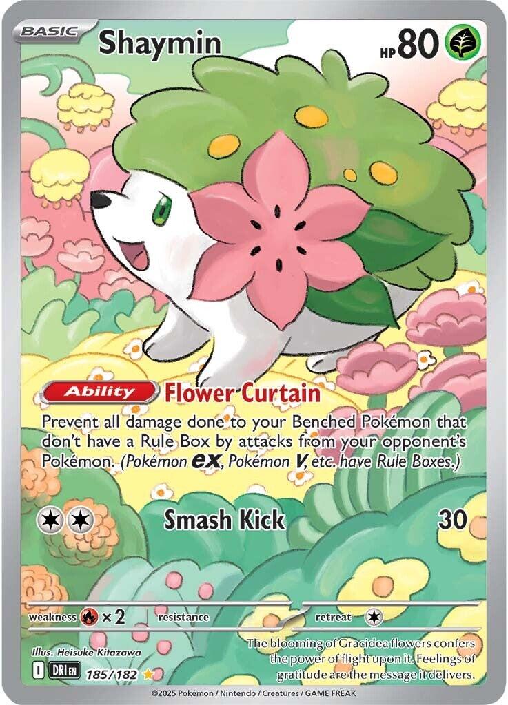 Shaymin (185/182) [Scarlet & Violet: Destined Rivals] | Total Play