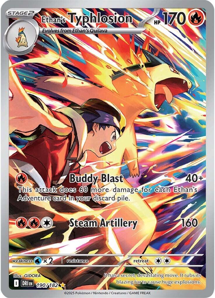Ethan's Typhlosion (190/182) [Scarlet & Violet: Destined Rivals] | Total Play