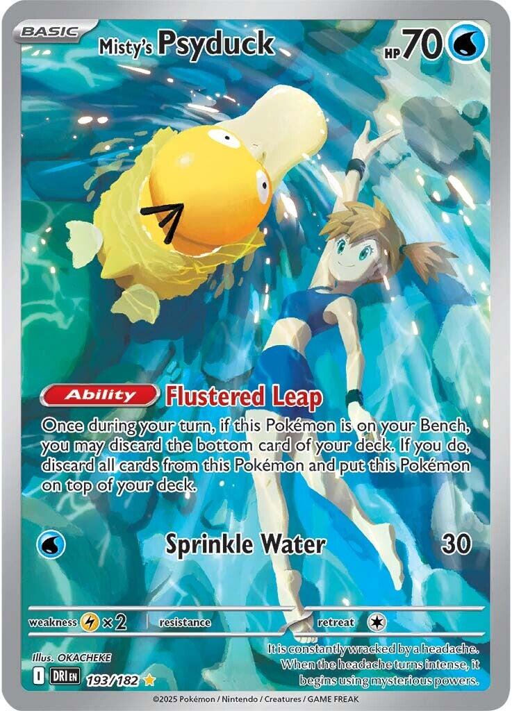 Misty's Psyduck (193/182) [Scarlet & Violet: Destined Rivals] | Total Play