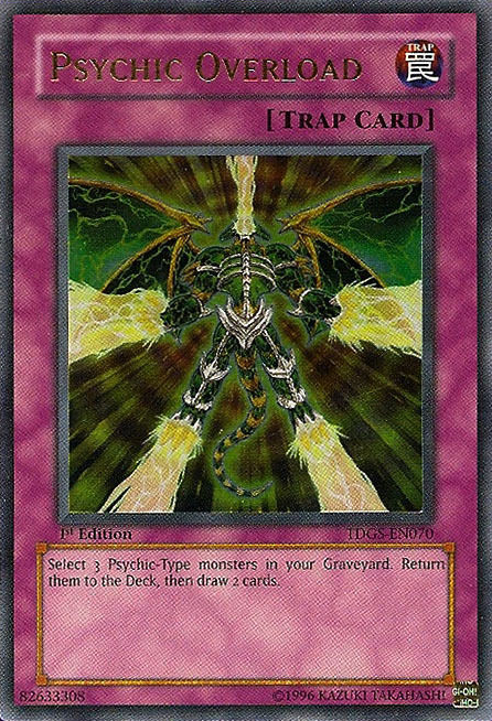 Psychic Overload [TDGS-EN070] Ultimate Rare | Total Play