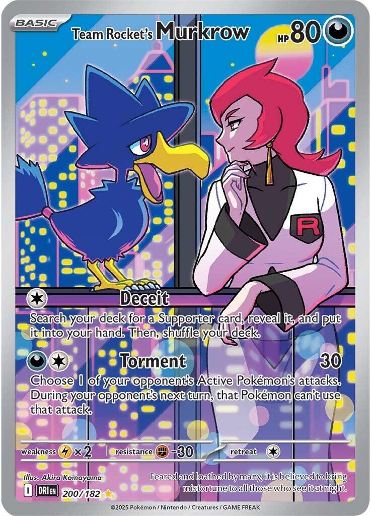 Team Rocket's Murkrow (200/182) [Scarlet & Violet: Destined Rivals] | Total Play