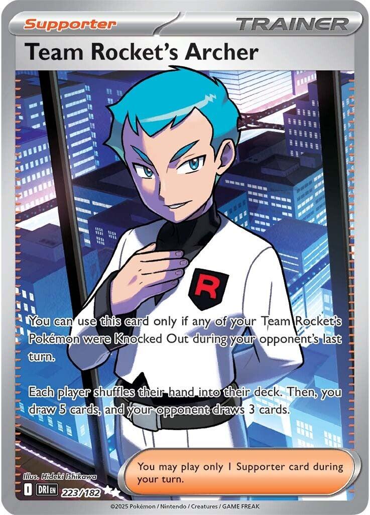 Team Rocket's Archer (223/182) [Scarlet & Violet: Destined Rivals] | Total Play