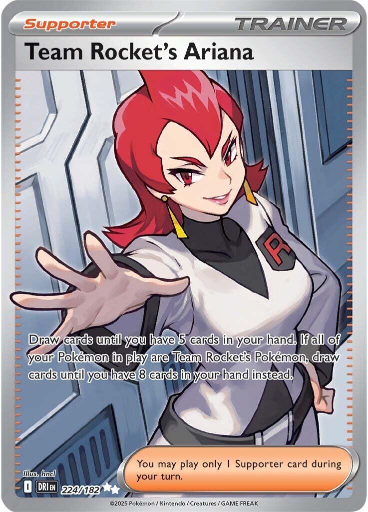 Team Rocket's Ariana (224/182) [Scarlet & Violet: Destined Rivals] | Total Play