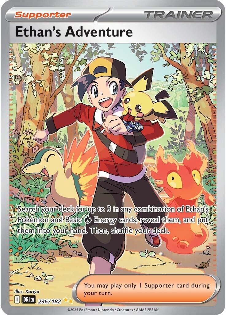 Ethan's Adventure (236/182) [Scarlet & Violet: Destined Rivals] | Total Play