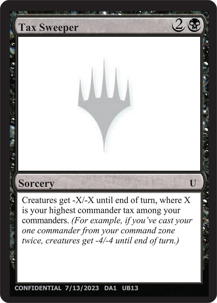 Tax Sweeper [Mystery Booster] | Total Play