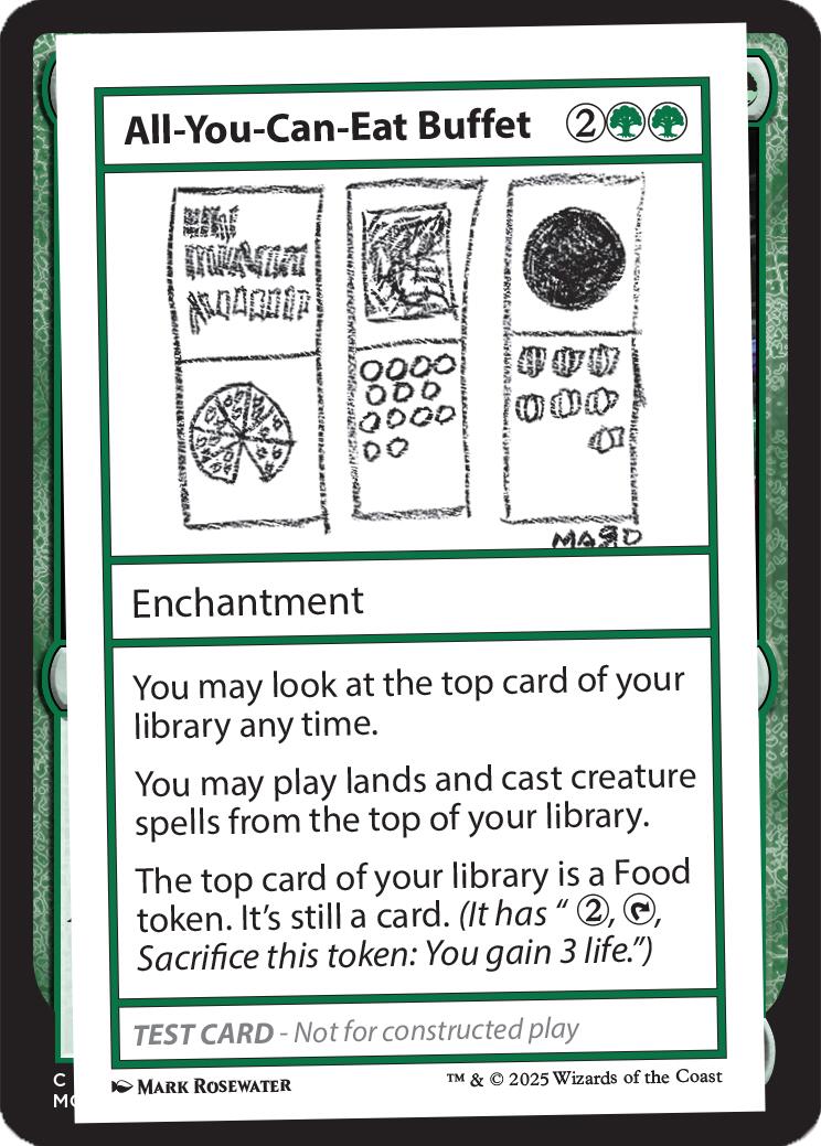 All-You-Can-Eat Buffet [Mystery Booster Playtest Cards] | Total Play